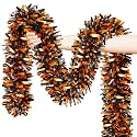Halloween Decorations, 50FT Halloween Tinsel Garland