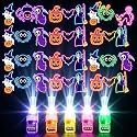 Halloween Finger Projector Rings, Mini Halloween Finger Lights，36 PCS