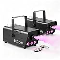 Halloween Fog Machine 500W, 2000CFM Smoke Machine Wireless Remote Control