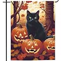 Halloween Garden Flag 12x18 Inch Double Sided