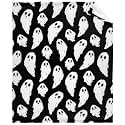Halloween Ghosts Blanket - Soft Fleece Throw Blanket, Cozy Flannel, Air Conditioning, Extra Large for Family