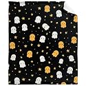 Halloween Ghosts Blanket - Super Soft Fleece Throw Blanket for Couch, Bed - 80x60 Large for Adults
