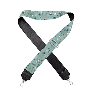 Halloween Handbag Strap Canvas Purse Strap Colorful