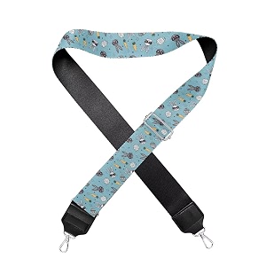 Halloween Handbag Strap Canvas Purse Strap Colorful