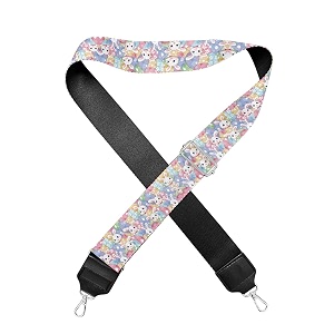 Halloween Handbag Strap Canvas Purse Strap Colorful