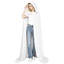 Halloween Hooded Cloak Unisex Adults Hooded Cloak Long Velvet Cape Halloween Christmas Cosplay Costumes