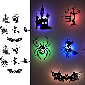 Halloween LED Wall Decor Lights 3D Bat