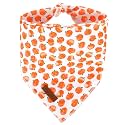 Halloween Pumpkin Dog Bandana Halloween Triangle Bid