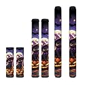 Halloween Purple Cat Refrigerator Door Handle Covers Set of 6