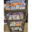 Halloween sugar cookies (Ghost with pumpkin balloons)