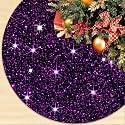Halloween Tree Skirt Purple Chirstmas Tree Skirt 21 Inch Mini Tree Skirts Velvet Christmas Tree Mat Glittery Xmas Trees Skirt Small Tree Skirts Christmas Tabletop Chirstmas Tree Decor