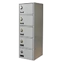 Hallowell, Cell Phone/Tablet Locker, Height 30.5 in, Width 9 in, Color Gray, Model# UCTL192(30)-5A-PL