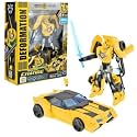 HALO NATION® Bee Robot to Car Converting Action Figure (Big Size 26cm)