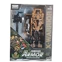 HALO NATION® Robot Car SUV Action Figure, (21 Cm, Green) Toy for Kids, Cool car