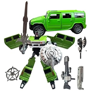 halo nation robot car suv action figure 21 cm green toy for kids cool car