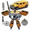 HALO NATION® Robot Car SUV Action Figure, (21 Cm, Yellow)