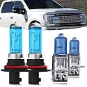 Halogen Headlights Fit for Ford F250 1994-1996 Headlight Bulbs,9007/HB5 High/Low Beam + h3 Fog Light Bright Light Combo,Plug And Play,Pack of 4 (Ford F250 1994-1996)