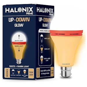 Halonix 10W Up Down Glow Yellow