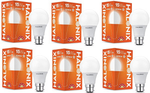 halonix 15 w basic round b22 led bulb