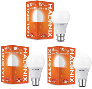 halonix 15 w basic round b22 led bulb