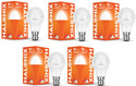 HALONIX 15 W Basic Round B22 LED Bulb