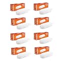 Halonix 20W Wall Lamp LED Oval Shape Outdoor Bulkhead | Outdoor Light Waterproof IP65 | Waterproof Porch Light for Outdoor Garden Bathroom Light (Cool White, Pack of 8)