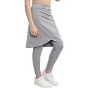 Haloumoning Girls Elastic Waist Knee Length Skirts