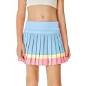 Haloumoning Girls Pleated Skirts with Shorts Athletic Tennis Skirt Skorts