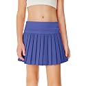 Haloumoning Girls Pleated Skirts with Shorts Athletic Tennis Skirt Skorts