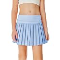 Haloumoning Girls Pleated Skirts with Shorts Athletic Tennis Skirt Skorts