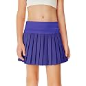 Haloumoning Girls Pleated Skirts with Shorts Athletic Tennis Skirt Skorts