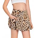 Haloumoning Girls Tennis Skirt High Waisted Athletic Skorts