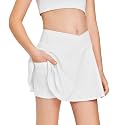 Haloumoning Girls Tennis Skirt High Waisted Athletic Skorts