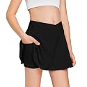 Haloumoning Girls Tennis Skirt High Waisted Athletic Skorts