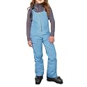 Haloumoning Kids Snow Bibs Waterproof Insulated Ski Pants Overalls Snowsuit