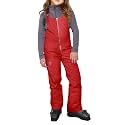 Haloumoning Kids Snow Bibs Waterproof Insulated Ski Pants Overalls Snowsuit