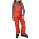 Haloumoning Kids Snow Bibs Waterproof Insulated Ski Pants Overalls Snowsuit