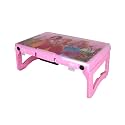 Halsey Multi-Utility Compact | Light Weight |Foldable Study Desk/Computer Table (Light Pink, Laminated,Virgin Plastic)