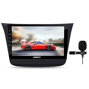 hamaan suzuki wagon r 934 full hd double din player android 10 car stereo mp5 multimedia player with 2gb ram 16gb romwifigpssteering wheel connectivity- supports iosandroid new wagon r- 2019