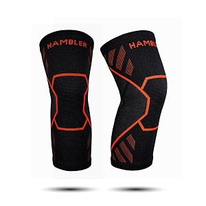 knee support for men amp women knee brace for knee pain relief knee caps for women amp men knee pads for gym squats knee belt orange-xl
