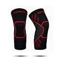 Knee Support for men &amp; Women Knee Brace For Knee Pain relief Knee Caps for Women &amp; Men Knee Pads For Gym Squats knee Belt (Red-L)