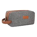Hamelin Toiletry Bag Shaving Kit Organiser | Travel Friendly Shaving &amp; Makeup Pouch | Toiletry Kit for Men and Women | Dopp Kit | All in One Stylish Organizer for Beauty Essentials | Toiletry Case