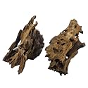 Hamiledyi Natural Driftwood for Aquarium Decor Sinkable Reptile Wood Branches Fish Tank Log Habitat Decorations Terrarium Ornament Assorted
