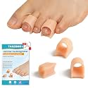 Hammer Toe Straightener Corrector for women & men- 6 Pcs Gel Toe Splint Relief for Bunion, Claw, Crooked, Hammer, Broke Support - 3 Different Sizes (S/M/L)