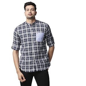 HammerSmith Mens Regular Fit Cotton Shirt