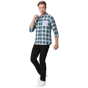 HammerSmith Mens Regular Fit Cotton Shirt
