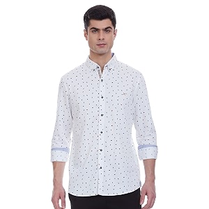 HammerSmith Mens Solid Regular Fit Shirt