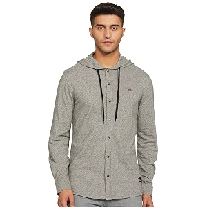 HammerSmith Mens 100 Cotton Long Sleeve Hooded