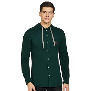 HammerSmith Men Knitted Shirt Hoodie