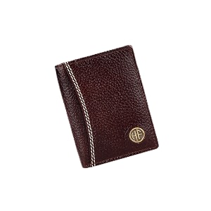 hammonds flycatcher genuine leather card holder for men and women slim rfid blocking bifold with 6 card slots cash compartment compact credit debit card case minimalist pocket organizer